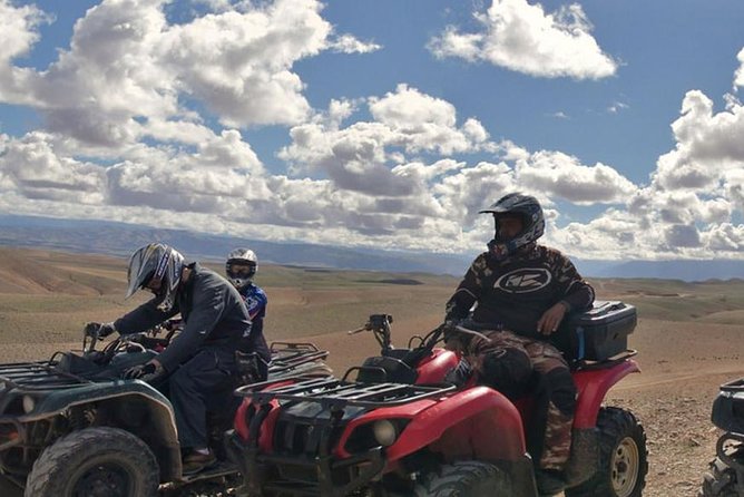 Thrilling Quad Adventure & Dinner Under the Agafay Desert Stars . - Desert ATV/Quad Bike Experience