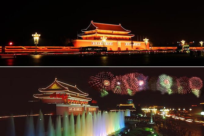 Tiananmen Square Night View & Ancient Commercial Area & Morden Street Tour - Tour Highlights