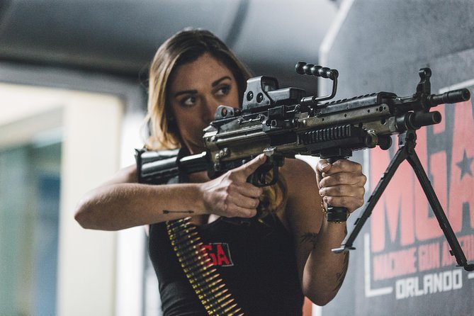 Ticket in Orlando With Shooting Package - Overview of Machine Gun Americas Shooting Package