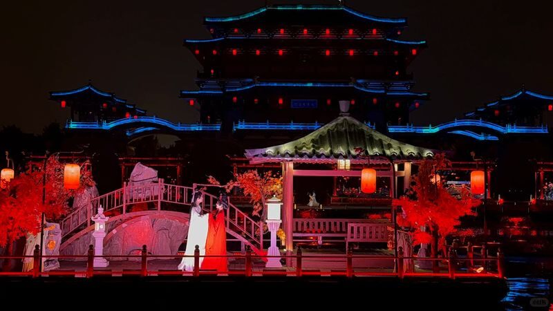 Tickets for the performance of "Dreaming of the Tang Dynasty" at the Giant Wild Goose Pagoda in Xian + Tickets for the Tang Paradise. - Is the combined ticket good value?