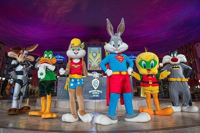 Tickets to Warner Bros Theme Park With Optional Transportation - Whats Included and Meeting/Pickup Details