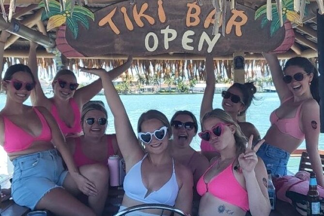 Tiki Boat Tour in Johns Pass, Madeira Beach. St Pete Beach - Various Options for Sightseeing, Partying, or Bar Hopping