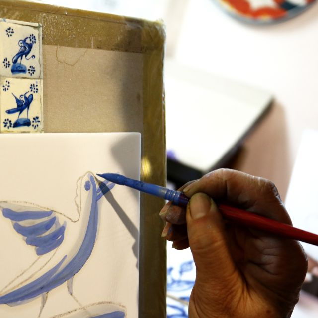 Tile Painting Workshop in the Algarve - Experience Highlights