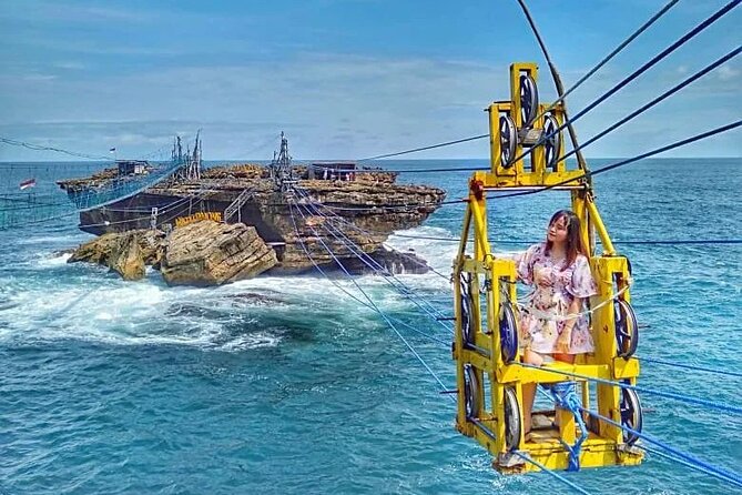 Timang Beach / Gondola ( Exciting Adventure Cross to Island ) - Location and Duration