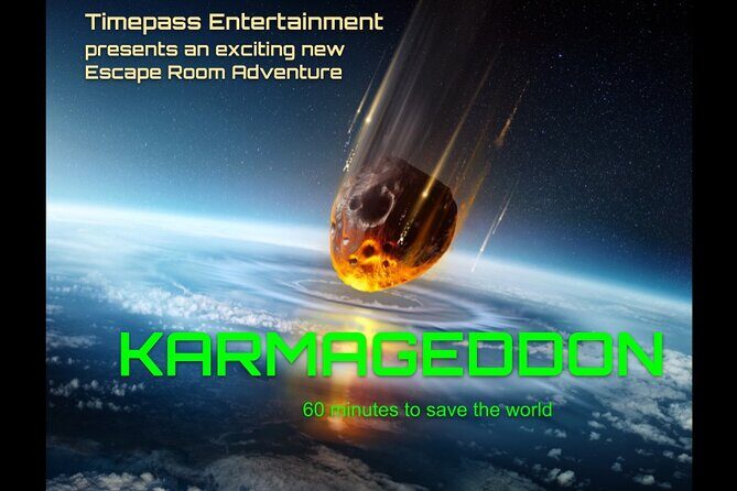 Timepass Auburn Escape Room Adventures Book Karmageddon Now - Good To Know