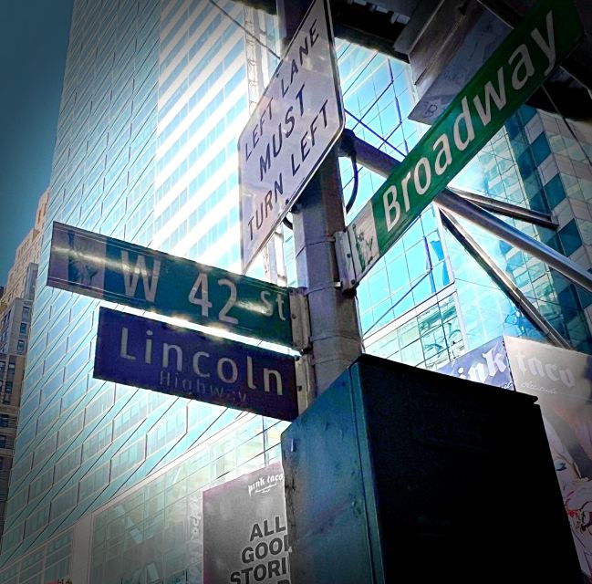 Times Square From Broadway to 42nd: A Self-Guided Audio Tour - Meeting Point and Important Information