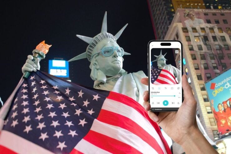 Times Square In-App Audio Tour - Background