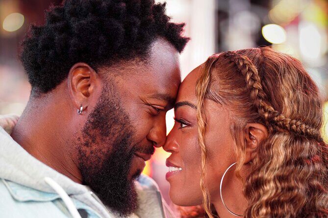 Times Square VIP Photoshoot on the Iconic Red Stairs - The Sum Up