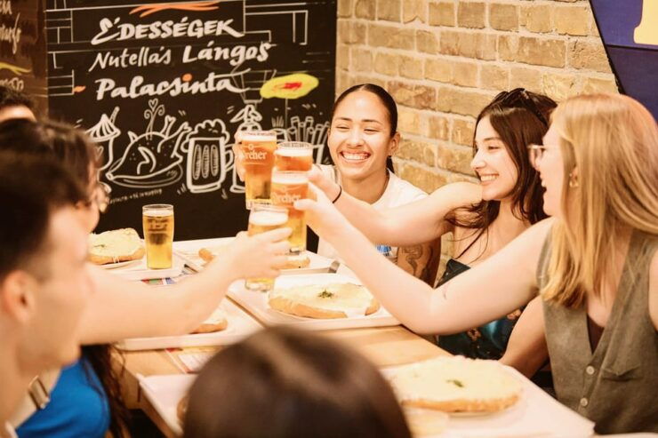 Tipsy Guided Food Tour With Drinks Included in Budapest - Booking Information