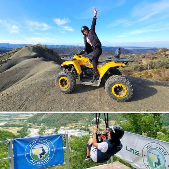 Tirana: Quad Bike and Zipline Adventure Tour - Why This Tour Stands Out