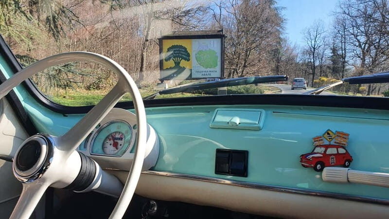 Tito Museum and Avala mountain with retro car - Discovering Belgrade in a Vintage Style