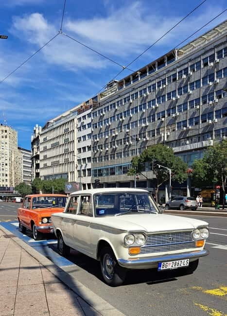 Tito Museum and Avala mountain with retro car - Authenticity and Unique Aspects