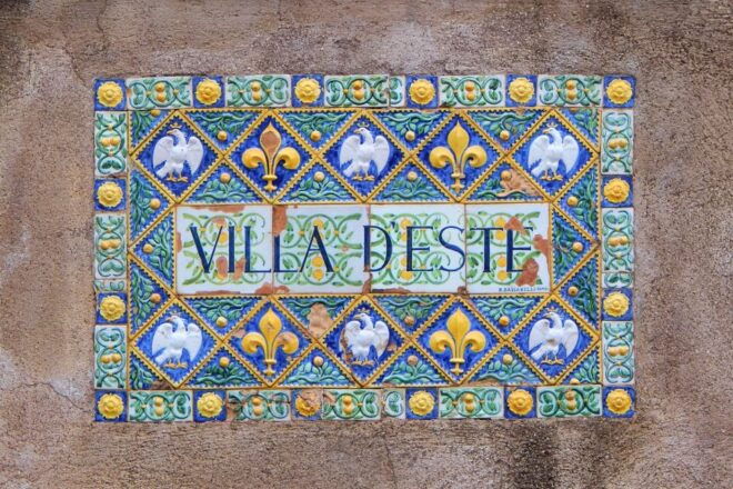 Tivoli: Villa DEste Entry Ticket With Pemcards - Included Inclusions