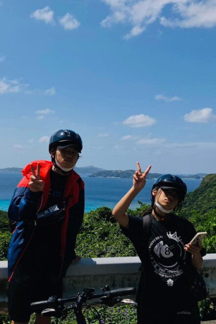 Tokashiki Island : Guided Cycling Tour 5h - Tour Route