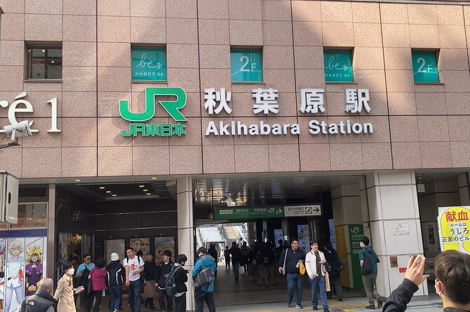 Tokyo Akihabara Anime Manga Video Games and Maid Cafe Tour - Inclusions