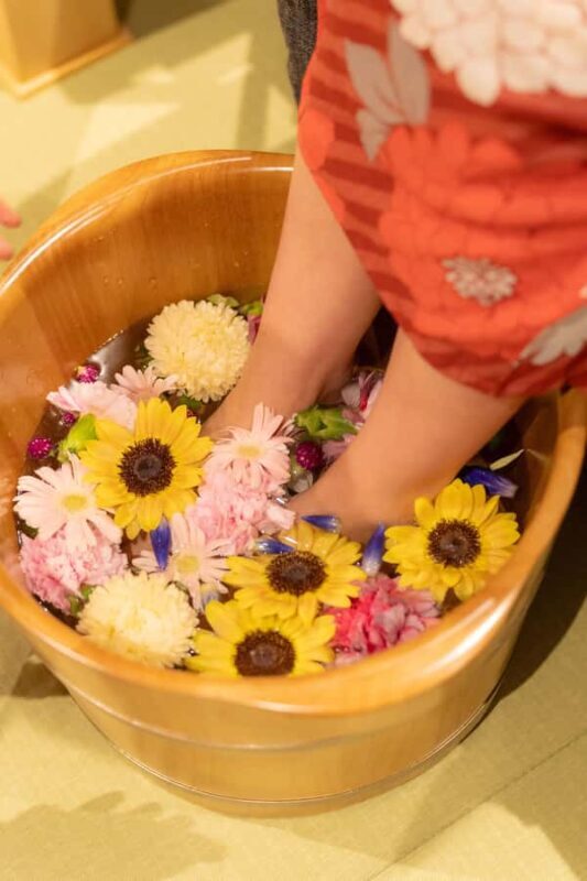 Tokyo: Asakusa Foot Bath with Matcha and Japanese Sweets - Good To Know