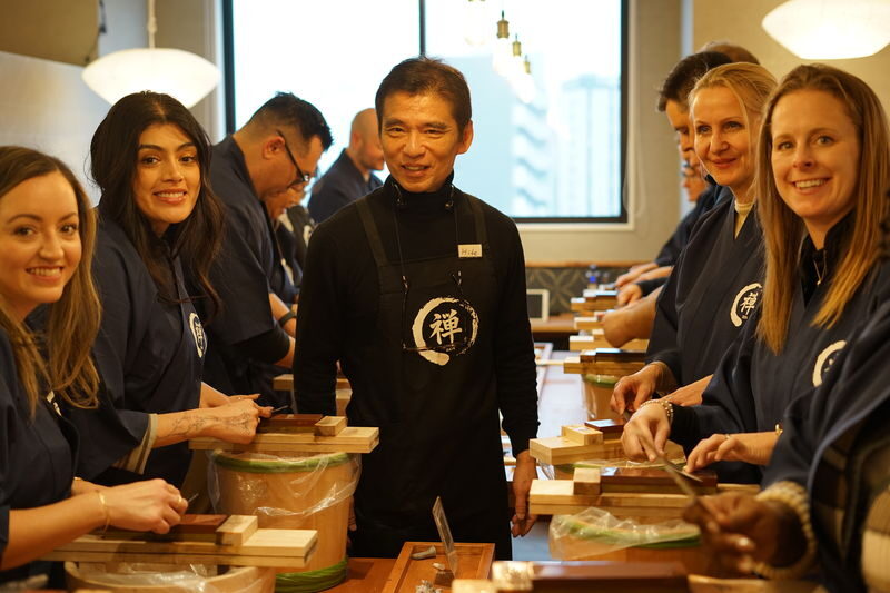 Tokyo: Asakusa Japanese Knife Craft & Sharpening Workshop - Choosing and finishing a knife