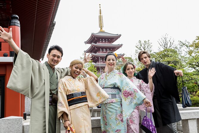 Tokyo Asakusa Kimono Experience Full Day Tour With Licensed Guide - Terms and Conditions and Experience Details