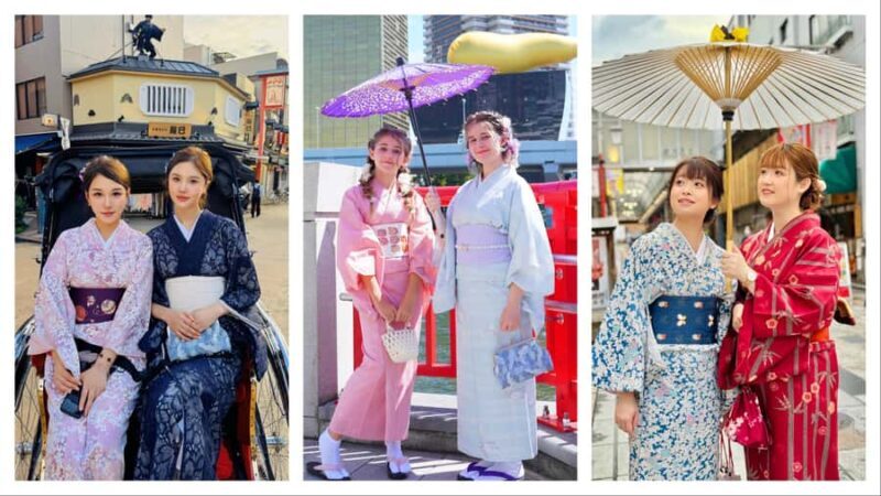 Tokyo: Asakusa Kimono Rental with Hairstyling and Makeup - A Closer Look at the Experience