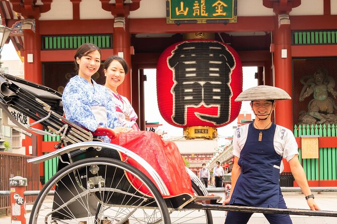 Tokyo Asakusa Rickshaw Experience Tour With Licensed Guide - Licensed Guide for a Memorable Tour