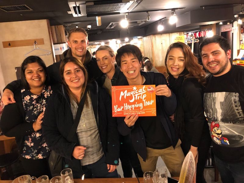 Tokyo Bar Hopping in Shinjuku: Free-flow, Full Dinner, Golden Gai - Who will get the most from this night