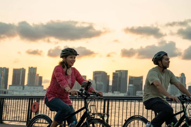 Tokyo Bay Area: Sunset Night View 3h E-bike Guided Tour - Discover Tokyo by E-bike: Sunset Night View Tour Review