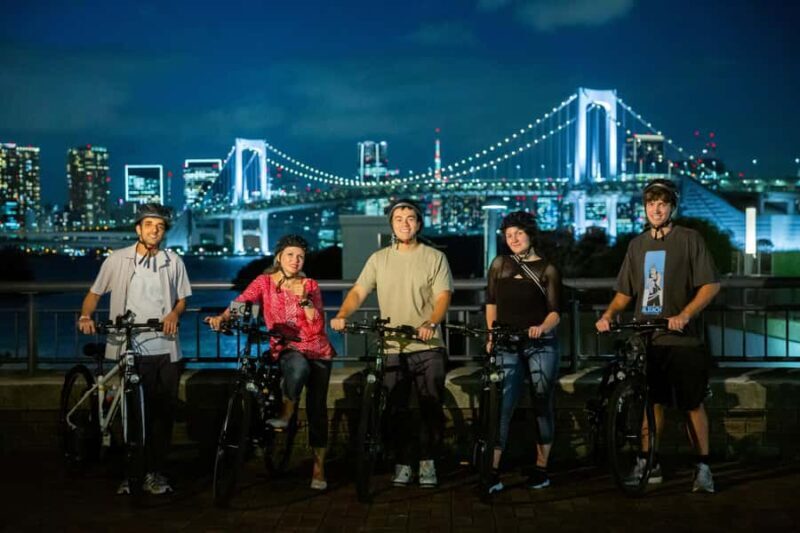 Tokyo Bay Area: Sunset Night View 3h E-bike Guided Tour - Good To Know
