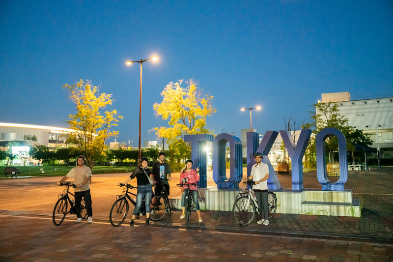 Tokyo Bay Small Group Sunset E-Bike Tour - A guide can make a small group feel personal