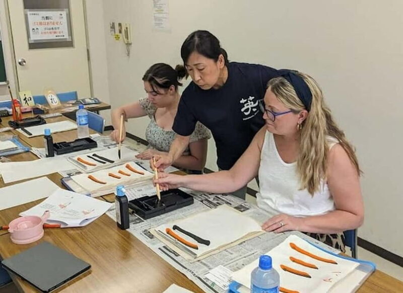 Tokyo: Calligraphy Class and Walking Tour - Good To Know