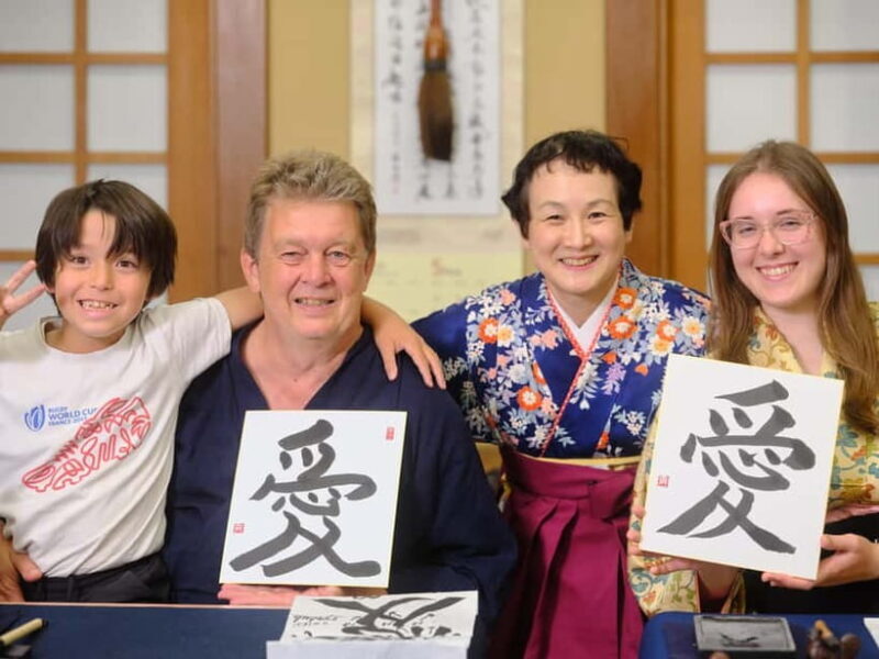 Tokyo: Calligraphy Experience with Kimono or Samue - Cultural and Practical Value