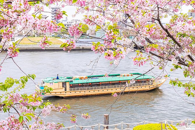 Tokyo Cherry-Blossom Viewing Traditional Dinner Cruise - Cherry Blossom Season in Tokyo
