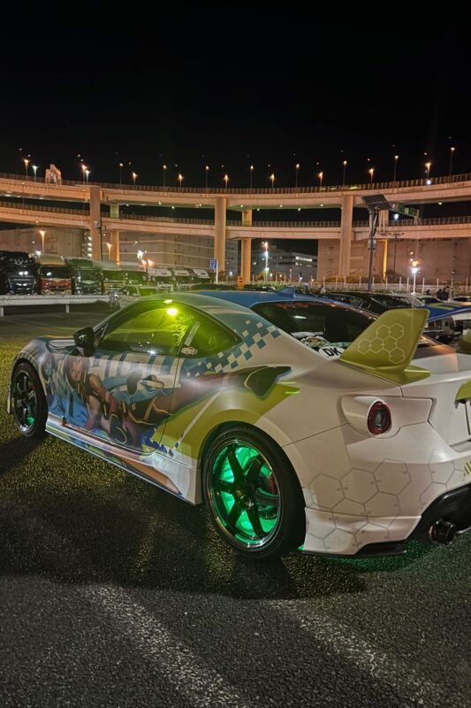 Tokyo Daikoku PA Night JDM Car Culture Adventure - The ride between stops is part of the outing