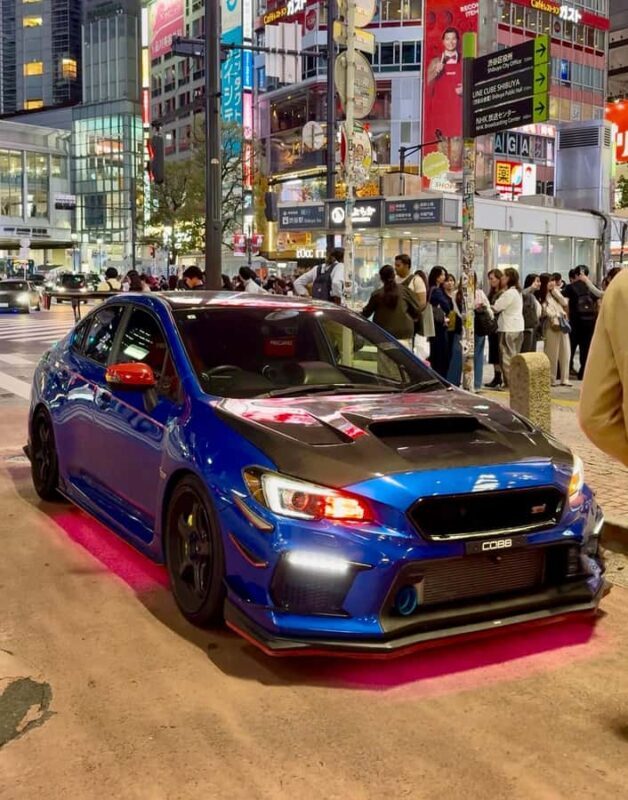 Tokyo: Daikoku PA & Shibuya Private Tour in a WRX STI 550Hp - What to Expect During the Drive