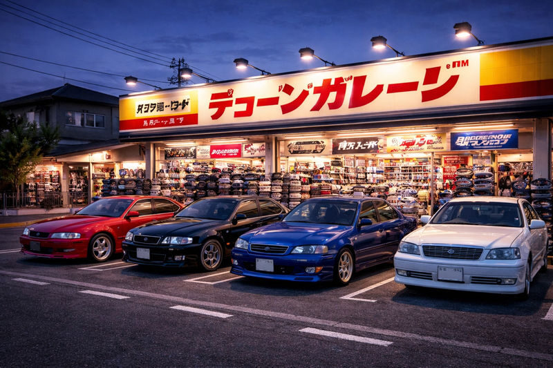 Tokyo Daikoku & Rainbow Bridge Half-Day Tour with Car Parts Store - Daikoku is the main event