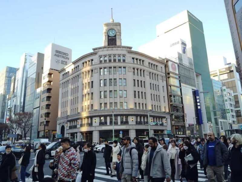 Tokyo Discoveries: Ginza, Tsukiji & Tsukishima Food& Culture - Exploring Ginza: Tokyo’s High-End Shopping Paradise