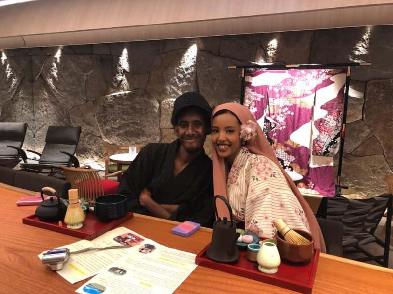 Tokyo: Ginza Tea Ceremony with Matcha ,Sweets and sushi toy - FAQs