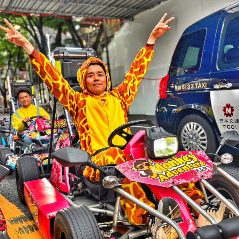 Tokyo Go-Kart Adventure: Shinjuku, Shibuya Crossing & Harajuku - Shibuya Crossing from the driver’s seat