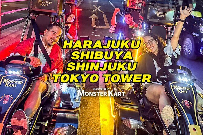 Tokyo Go-Kart Tour Shibuya Crossing and Tokyo Tower IDP Required - Experience Tokyo Like Never Before with the Go-Kart Tour