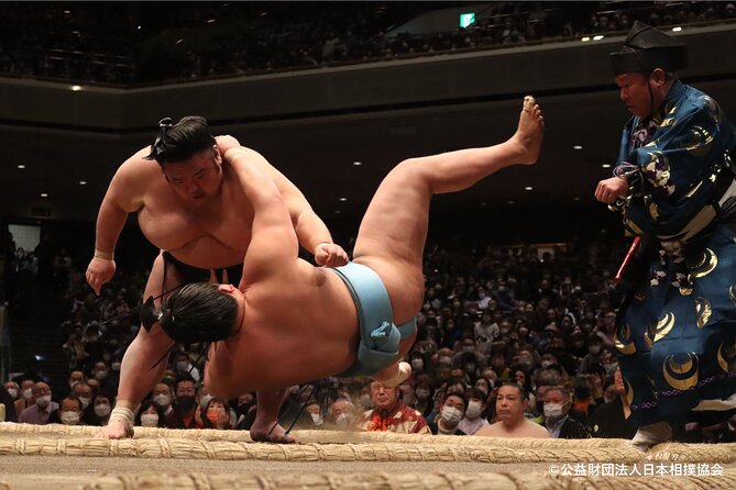 Tokyo Grand Sumo Tournament Viewing Tour With Chanko Dinner - Maximum Travelers and Availability