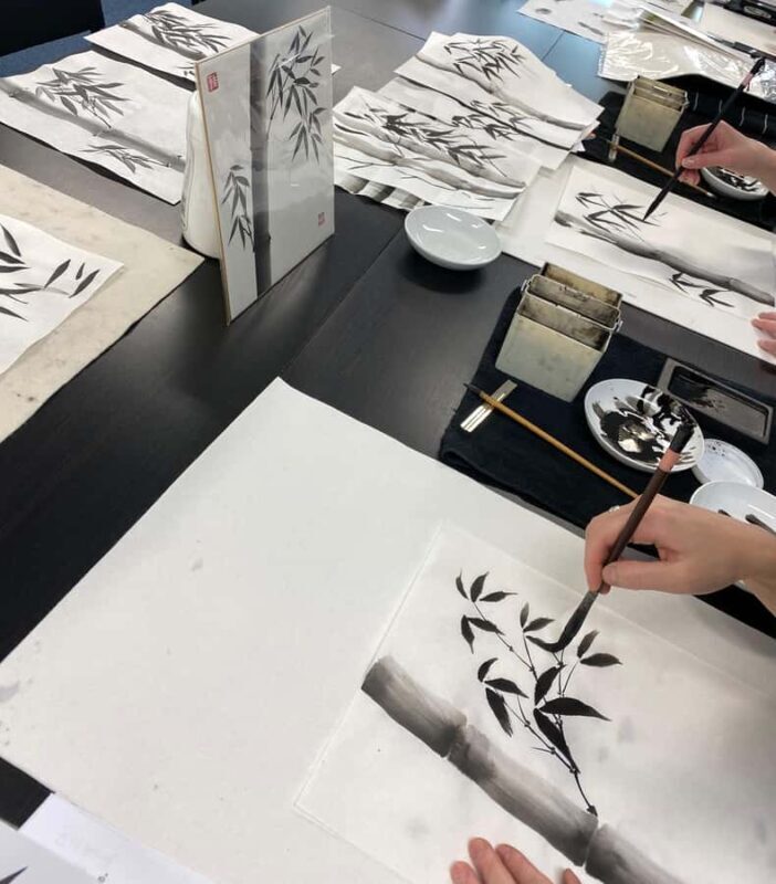 Tokyo: Japanese Ink Painting Workshop in Shibuya - Introduction