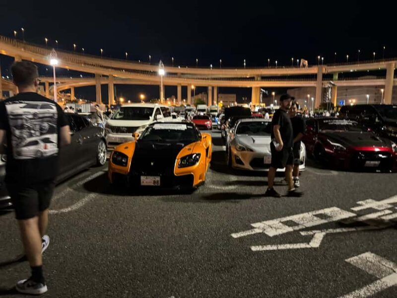 Tokyo JDM Night: 600hp C63s AMG Edition 1 (Private) - Daikoku PA: The Heart of the JDM Scene