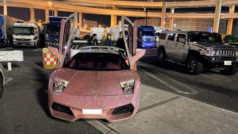 Tokyo JDM Night Drive: Daikoku Meets and Hidden Car Culture - Transportation and Group Size