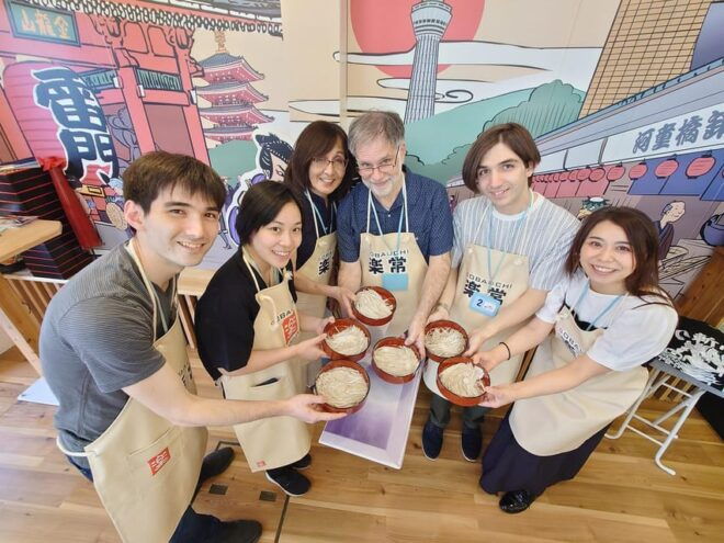 Tokyo Kappabashi : Soba Making Experience! The SOBAGIRI - Group Capacity Details