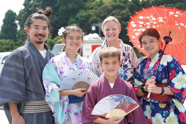 Tokyo Kimono Rental SHIBUI Harajuku Store - A family activity with a few trade-offs