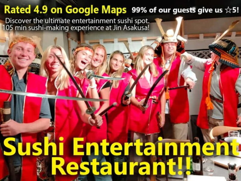 Tokyo: Learn to Make Sushi - Interactive Samurai Experience - An In-Depth Look at the Sushi & Samurai Experience