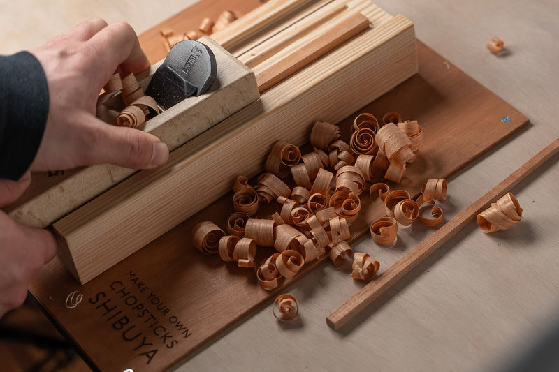 Tokyo: Make Your Own Chopsticks Shibuya - A friendly class for couples, families, and curious beginners