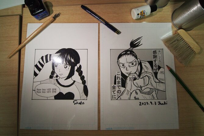 Tokyo Manga Drawing Experience Guided by Pro - No Skills Required - Overview of Tokyo Manga Drawing Experience