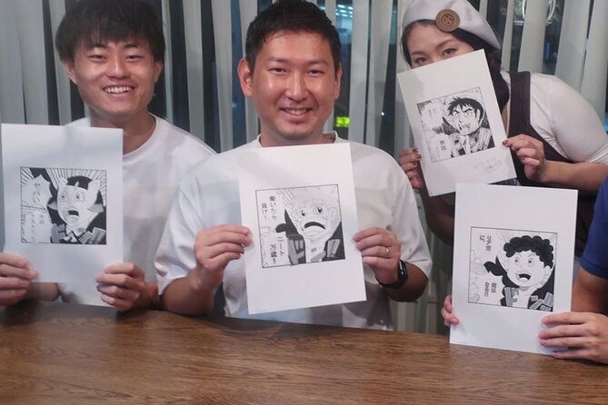 Tokyo Manga Drawing Experience Guided by Pro - No Skills Required - No Skills Required - Anyone Can Join