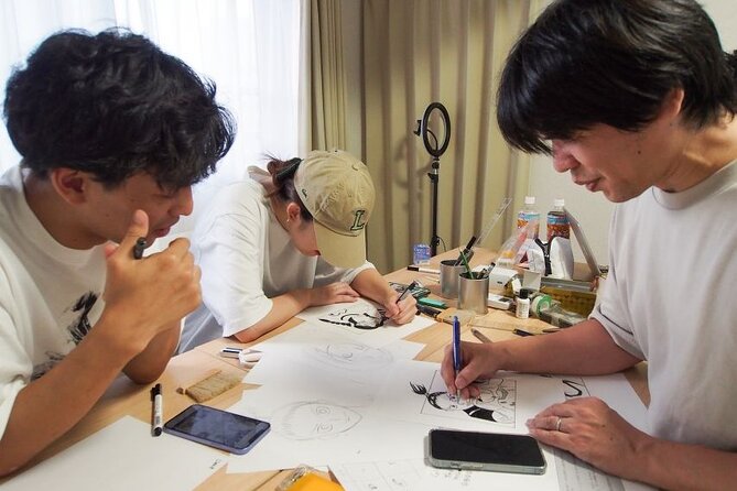 Tokyo Manga Drawing Experience Guided by Pro - No Skills Required - What to Expect During the Experience