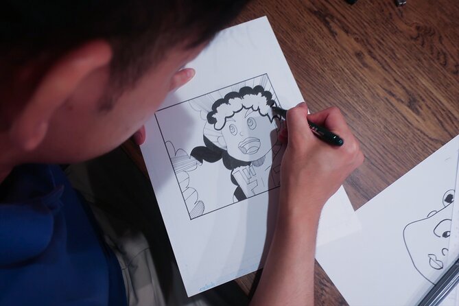 Tokyo Manga Drawing Experience Guided by Pro - No Skills Required - Tips and Tricks for Manga Drawing Success